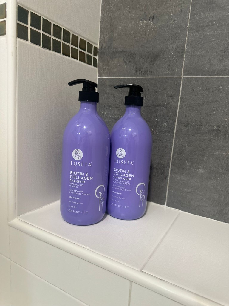 En-suite shower niche
